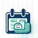 Bill Pay icon, calendar and bills