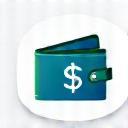 Icon representing free checking, a wallet with a dollar sign