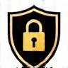 Icon of a shield with a lock